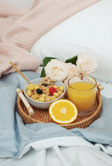 Breakfast in bed