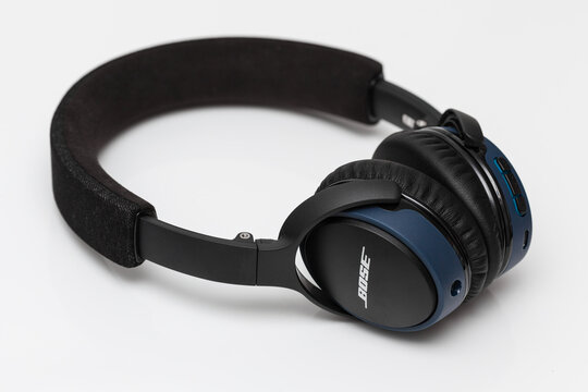Bose headphones on white background