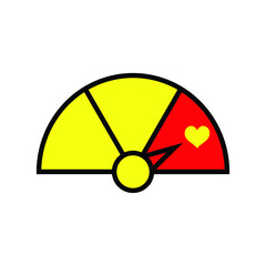 Graph icon vector design EPS 10.