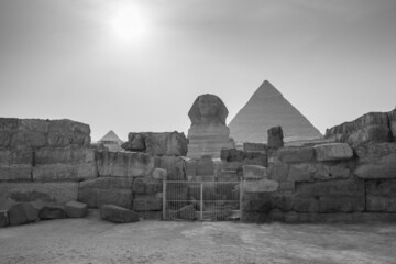 The Great Sphinx of Giza, commonly referred to as the Sphinx of Giza, Great Sphinx or just the...