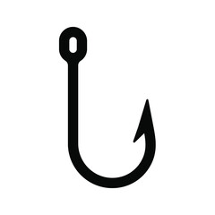 hooks vector isolated on white background. icon hooks isolated. vector illustration