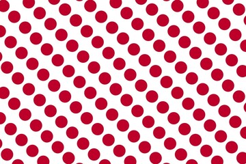 Geometric pattern in the colors of the national flag of Japan. The colors of Japan.