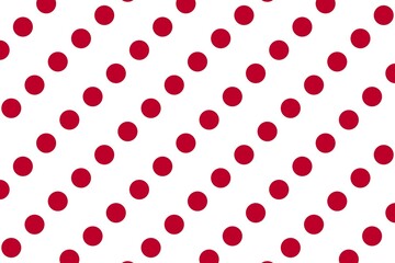 Geometric pattern in the colors of the national flag of Japan. The colors of Japan.