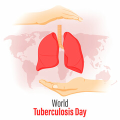 Vector illustration of World Tuberculosis Day
