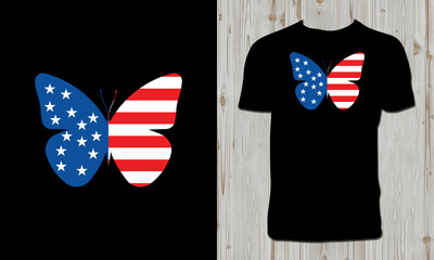 Butterfly T Shirt Design 