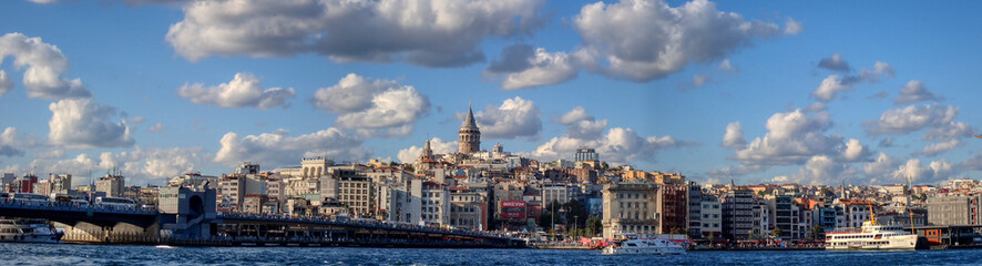 Fototapeta na wymiar Istanbul panorama ,Cityscape.
