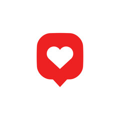 love social media signs vector	