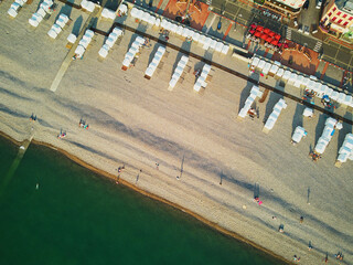 Picturesque panoramic landscape of Mers-les-Bains