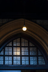 Light above door