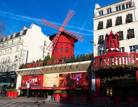 Moulin Rouge In Paris France