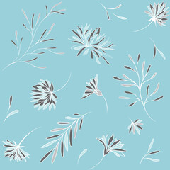 Pattern with flora