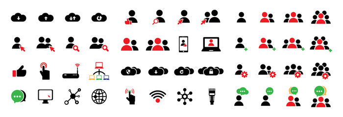 network icon vector illustration