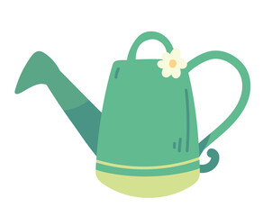 watering can and flower