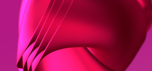 magenta abstract background 3d modern