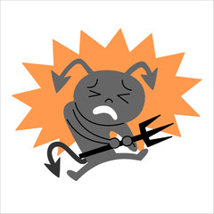 Bacteria,  Caries bacteria, Devil, Virus, Damage, Attack