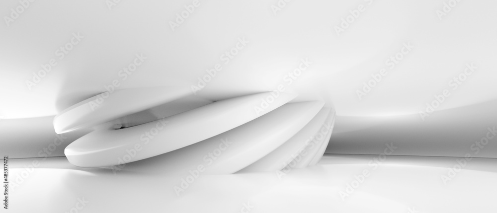 Poster modern interior design architecture background - 3d rendering