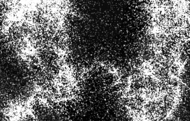 Fototapeta premium Monochrome particles abstract texture.Overlay illustration over any design to create grungy vintage effect and depth.