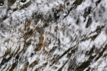 Abstract natural pattern on water surface