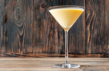 Glass of Canary Flip Cocktail