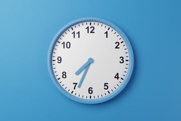 07:34am 07:34pm 07:34h 07:34 19h 19 19:34 am pm countdown - High resolution analog wall clock wallpaper background to count time - Stopwatch timer for cooking or meeting with minutes and hours