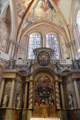 Chapelle de la Cath&eacute;drale Saint-Pierre de Poitiers. France