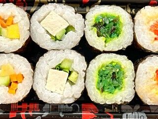 Vegan maki rolls © BELEN.GM
