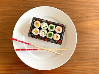 Vegan maki rolls