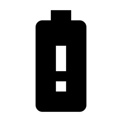 Battery Alert, Battery Alert Icon, Battery Alert Symbol
