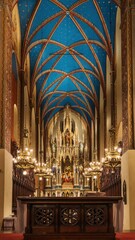 Wnętrze Bazyliki Dominikanów pw. Świętej Trójcy w Krakowie © Michal45