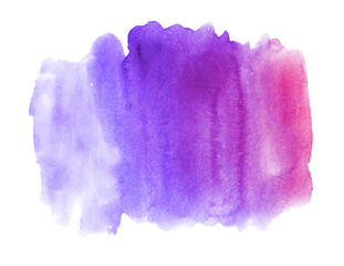 Gradient red violet watercolor for design with a place under the text. - 485408221