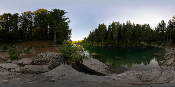 Evening At Cauma Lake