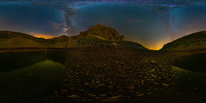 Milky Way Over Laghi Di Pilato