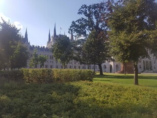 View of park in Hungary
