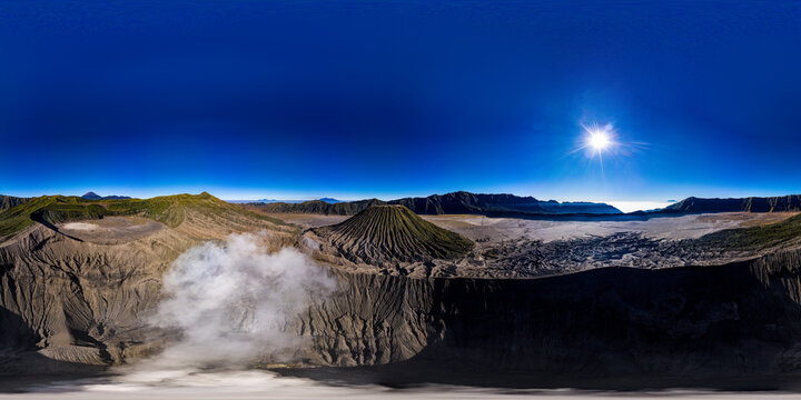 Inside Bromo Volcano