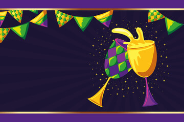 Mardi Gras celebration © djvstock