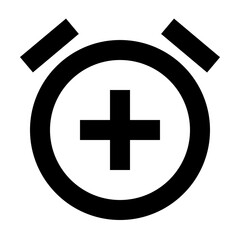 Add Alarm, Add Alarm Icon, Add Alarm Symbol

