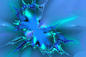 Abstract fantasy ornament pattern.