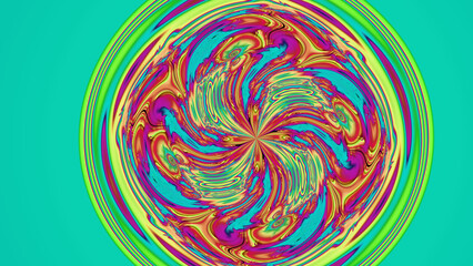 Fototapeta na wymiar Fantasy colorful chaotic fractal texture.