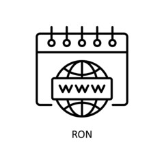 Ron Vector Outline icons for your digital or print projects.