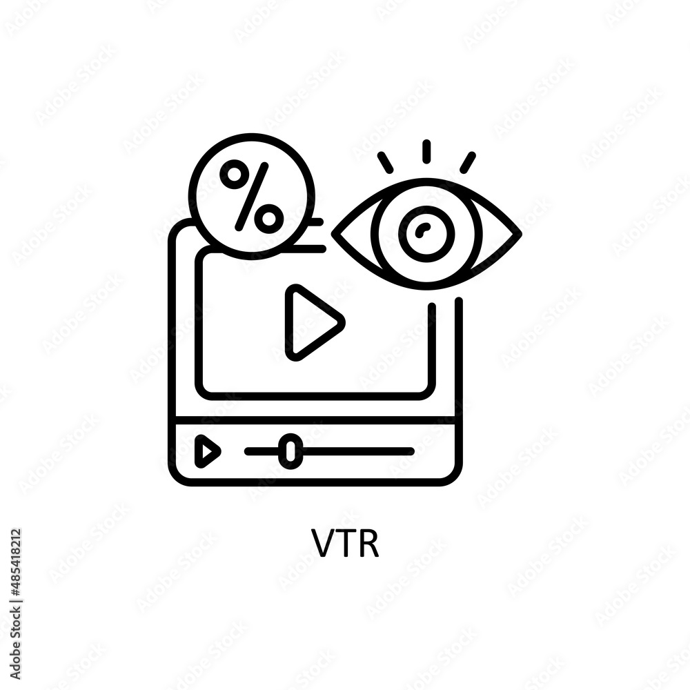 Poster vtr vector outline icons for your digital or print projects.