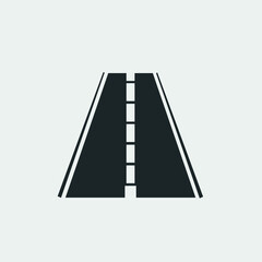 Highway vector icon illustration sign 