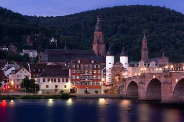 Fototapeta na wymiar Altstad Heidelberg