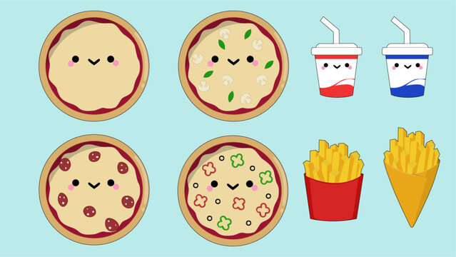 Pizza e bibite