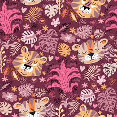 Tiger baby pattern 6