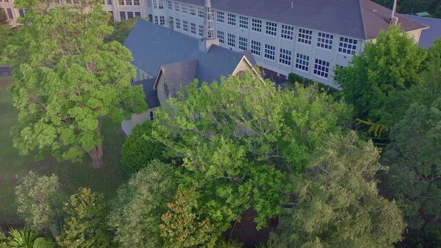Aerial: St cuthberts college, Epsom, Auckland, New Zealand