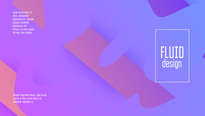 Futuristic Flyer. Pink Memphis Banner. Vibrant Page. Neon Screen. Wavy Digital Poster. 3d Landing Page. Abstract Design. Colorful Invitation. Lilac Futuristic Flyer