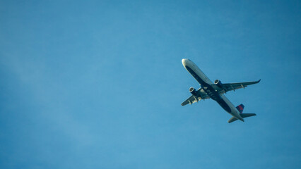 airplane in the sky