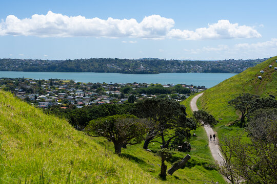 Mangere Domain In The South Auckland Suburb Of Mangere Bridge