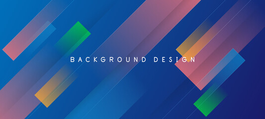 Modern futuristic gradient geometric shape background	
