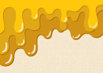 とろけるチーズの背景